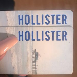 Hollister gift cards!